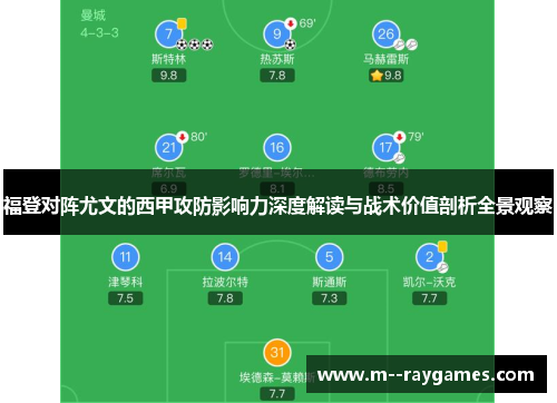 福登对阵尤文的西甲攻防影响力深度解读与战术价值剖析全景观察